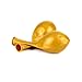 Eshanmu 100 pcs 12 inch Gold Pearl Latex Balloon