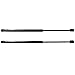 Beneges 2PCs Hood Struts Compatible with 2005-2011 Dodge Dakota, 2011 Dodge Ram Dakota, 2006-2009 Mitsubishi Raider Gas Spring Charged Lift Supports Shocks Dampers 6312, SG314038