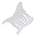 IKN 1Ply Silver Mirror ST Pickguard Backplate Set for 3 Single Coil Pickups-11 Hole, come with Pickguard Screws