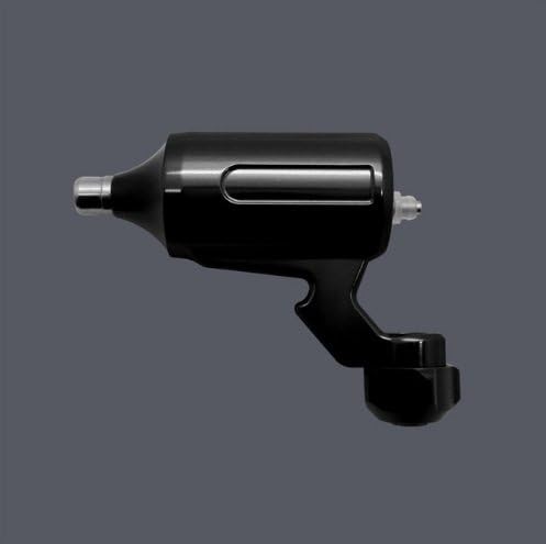 New Rotary Japan Motor Tattoo Machine Gun Supply Stroke lenth 1mm - 5mm max speed 9000rpm (RCA Black)