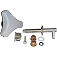 GRAY DOOR KNOB & SHAFT KIT FOR GEN6/7 WASCOMAT WASHERS - 992033