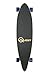 Quest Tribes Pin Kick Tail Longboard Skateboard, 40-Inch