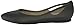 crocs Women's Rio Ballet Flat, Black/Platinum, 8 M US