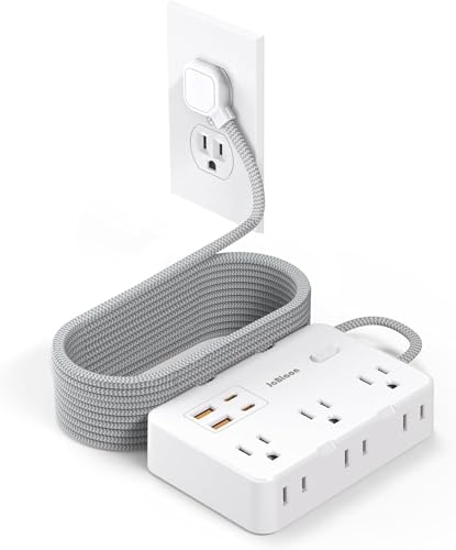 6-Outlet 4 USB Surge Protector Power Strip
