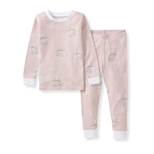 Burt's Bees Baby Baby Girls Pajamas, 2-Piece Tee and Pant PJ Set, 100% Organic…