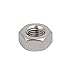 uxcell 10pcs M6 x 0.75mm Pitch Metric Fine Thread 304 Stainless Steel Hex Nuts