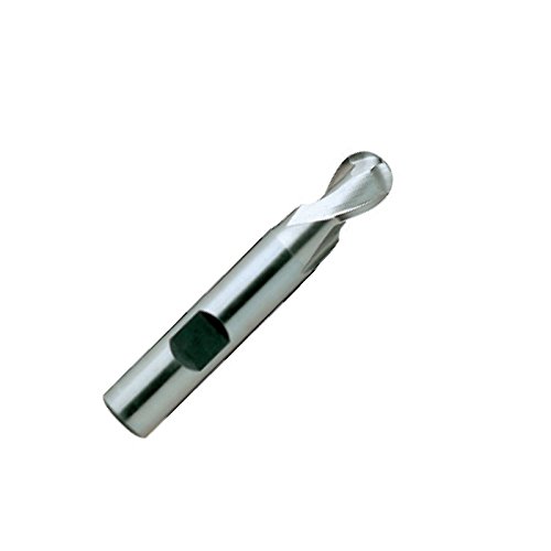 YG-1 E2535922 22mm Uncoated HSSCo8 2 Flute Ball Nose Slot Drill Short