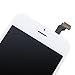 DRT OEM Replacement LCD Display Touch Screen Digitizer Frame Assembly  Set with Tools and DRT Screen Protector for iPhone 6 - White