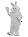 Forum Novelties Bunny Mascot Costume Plush Fur Rabbit - White - Large