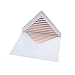 25 Thank You Cards with Envelopes | Available in Gold and Rose Gold Foil Letterpress | Premium and Thick Textured Cardstock | Blank Inside | Perfect for Weddings, Baby Showers and More