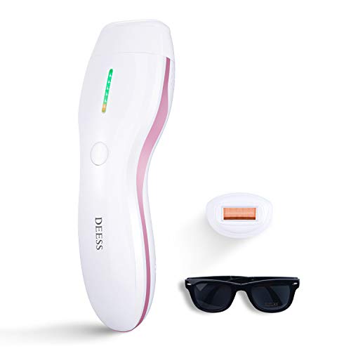 DEESS GP586 Permanent Hair Removal Device, 350,000 flashes Home Use, IPL Hair Removal System for Face and Body, 2 in 1 [Hair Removal, Skin Rejuvenation].