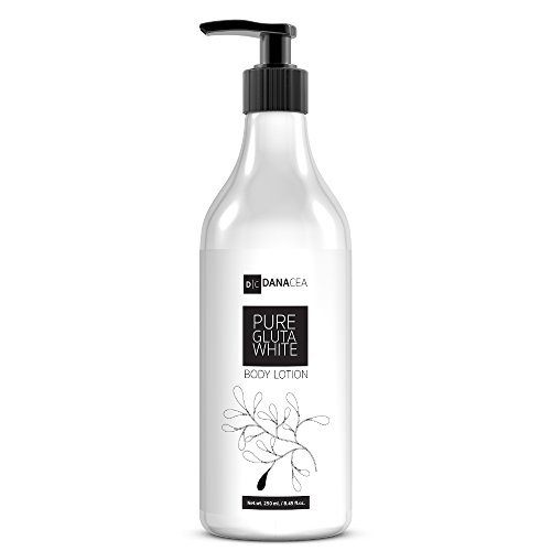Pure Glutathione Whitening Body Lotion - Natural Skin Lightening Cream For Moisturize Skin Tone Repair, UV Protection, Glowing & Bleaching Skin - All Skin Types, 8.45 Ounce Bottle