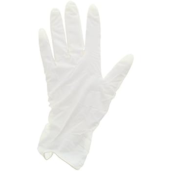 Amazon.com: Latex Gloves Large - Lightly Powdered 1000