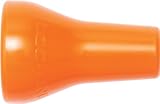 Loc-Line Coolant Hose Component, Orange Acetal Copolymer, Round Nozzle, 3/8