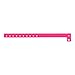 100 WristCo Neon Pink Plastic Wristbands for Events – Extended Wear, Secure Snap Prevents Reuse – Premium-Grade Bracelets