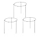 rescozy (Pack of 3) Large Garden Plant Support Rings, 10