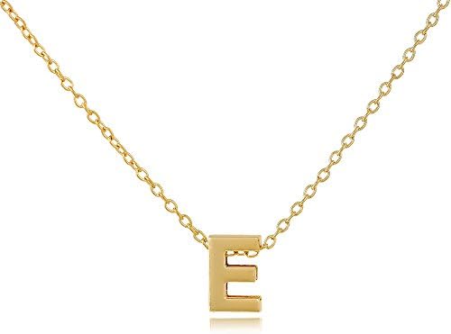 YITAO DIY 26 Letters Charm Pendants Necklaces Women Clavicle Chain Necklace Letter Initial Chain Necklace