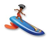 Surfer Dudes Wave Powered Mini-Surfer and Surfboard Toy - Donegan Doolin - Blue