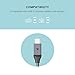 RAMPOW Fast Charging USB C Cable [6.5ft, 2-Pack, QC 3.0] - Nylon Braided USB Type C Cable - 3A Charger Cable for S9/S10/S20/S8/Note 9/10, LG G7/V20 and More - Silver