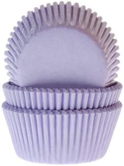 House of Marie 50 cupcake and muffin liners, lilac