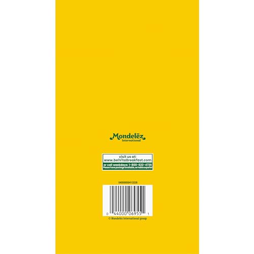 BELVITA BREAKFAST BARS BISCUITS, CRANBERRY ORANGE, 8 PACKS (4 BISCUITS PER PACK)