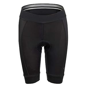 AGU Fietsbroek II Essential Dames, Fiets Short voor Dames, Met Elastische Band, Flatlock Naden, Fietsbroek met Zeem…