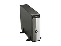 Rosewill Slim MicroATX Computer Case with ATX12V Flex 300W Power Supply, Black/Silver R379-M