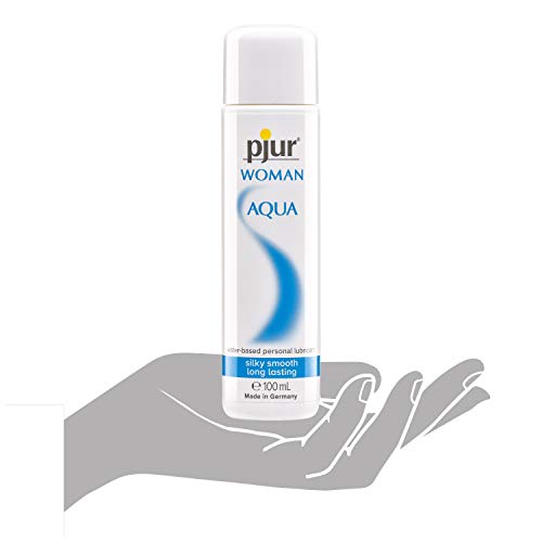 pjur-WOMAN-AQUA-Gel-lubrificante-a-base-dacqua-idrata-e-cura-pH-ottimizzato-delicato-sulla-pelle-100ml