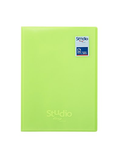 Pardo Studio Style 30 Pocket Polypropylene File - Green