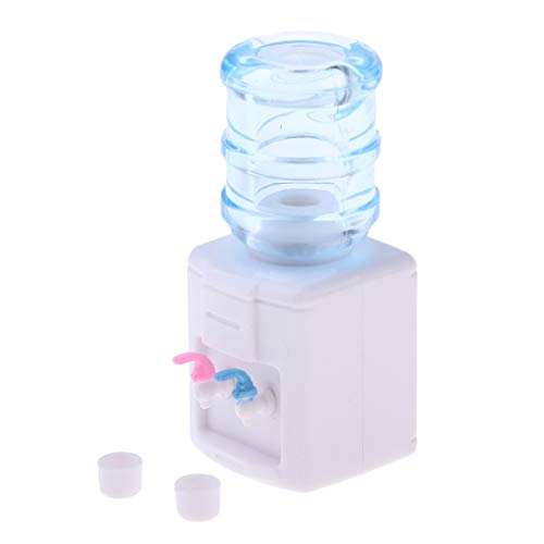 Fityle Plastic 1/12 Dollhouse Miniature Water Cooler Model Living Room Furniture Kitchen Accessories