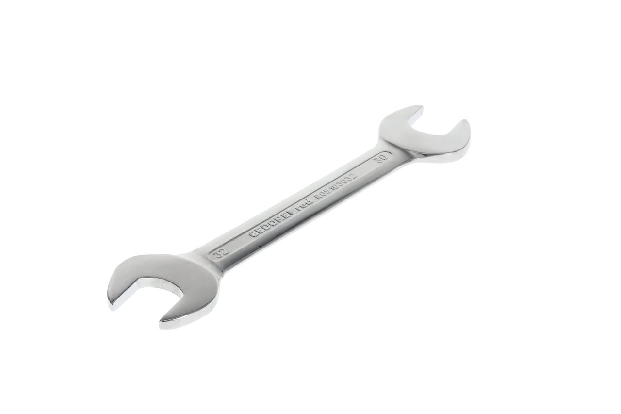 GEDORE red Double open-end spanner, SW 30+32 mm, Metric, Spanner, Open-end spanner, 302 mm long, R05103032