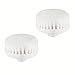 Vanity Planet Spin for Perfect Skin Facial Cleansing Replacement Brush Head, 2-Pack