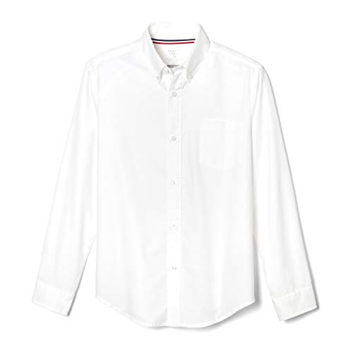 French Toast Chemise Oxford à Manches Longues pour garçon, Blanc, 14
