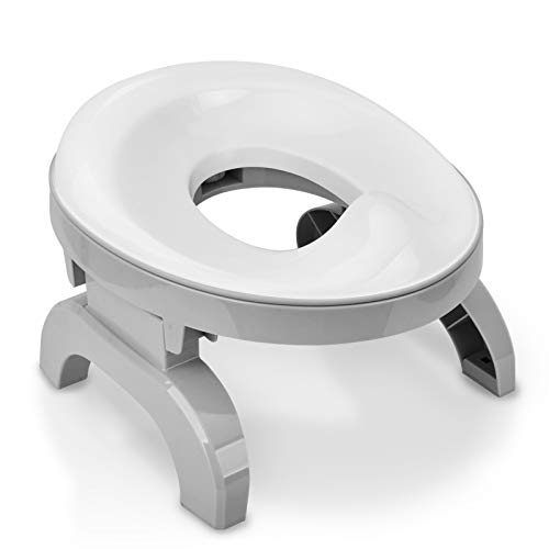 BATTOP Portable Potty for Toddler Travel Potty Training Seat Kids 2in1 Potty Chair Foldable