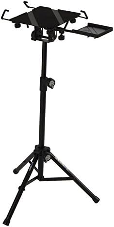 Adjustable Laptop Stand Tripod Base W Mouse Tray