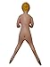Natural Skin Color Inflatable Love Doll, Blond Hair for Party Night Fun at Bachelor Parties, Stag Night, Fraternity Initiation Festivities