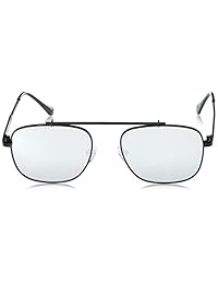 MAREINE - Gafas de sol unisex con espejo y marco de metal