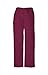 Scrubs - Authentic Cherokee Workwear Unisex Scrub Pant (Wine, L)
