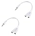 3.5mm Aux Cable Male to Male Stereo Audio Cable (1m) for Headphones iPods iPhones iPads Speaker Car Stereos