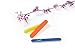Mini Nail Files and Buffers, Bright, Colorful, Assorted Salon Boards, USA Made, 3.5 Inches Long by 3/4 Inch Wide (50 Pack)