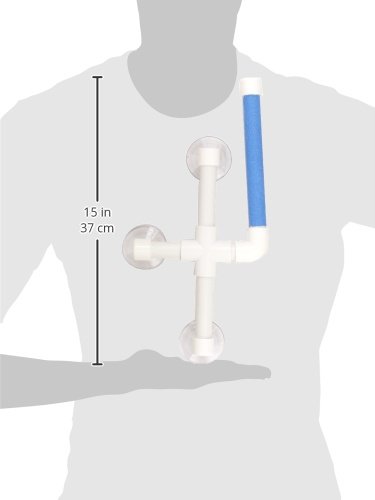 Super Bird Creations 3/4-Inch Fold Away Shower Perch Bird Toy, Medium to Large