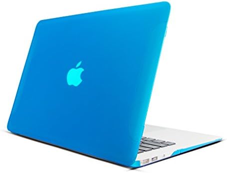UNgHii Ultra Slim Matte Rubberized Hard Shell Snap On Case for MacBook Air 11 Inch (Model: A1370 / A1465) - Blue