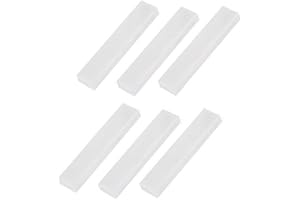 Bone Guitar Nut Guitar Bridge Saddle Blank Carved Cattle Bone Nut Replacement for Acoustic Classic Guitars 1/6/10 PCS