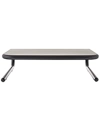 Soporte de metal para monitor, de Basics, Negro