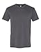 Next Level Men's Set-in collar Rib Knit T-Shirt, X-Large, Heavy Metal