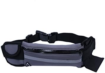 Sports pockets outdoor fitness mobile phone bag marathon small belt Running Belt Adjustable Fitness Belt Waterproof Reflective Zipper Waist Hip Pack Bum Bag for Man Women