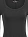Made By Johnny MBJ WT753 Womens Long Sleeve Handkerchief Tunic L Black