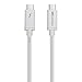 Cable Matters [Intel Certified] 20Gbps Thunderbolt 3 Cable 6.6 Feet (USB C Thunderbolt Cable) in White Supporting 100W Charging