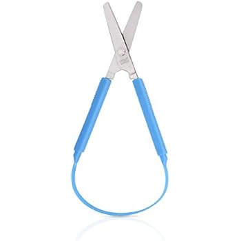 Amazon.com : 1-Pack Loop Scissors for Kids - Easy Grip, Easy Opening ...