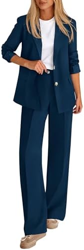 Amazon.com: Lounge Sets for Women 2 Piece Blazer Outfits Spring